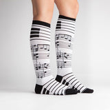 Foot Notes Knee High Socks
