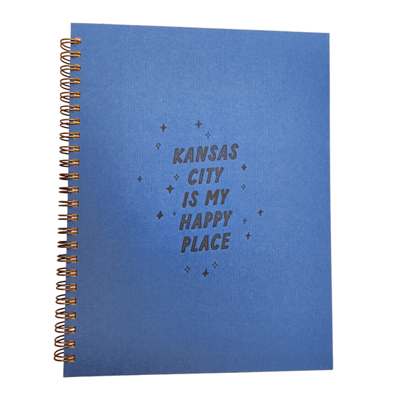 Kansas City Is My Happy Place Notebook