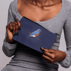 Bluebird "The Pochi Pouch"  Blue