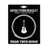 Simply Silver Guitar String Bracelet