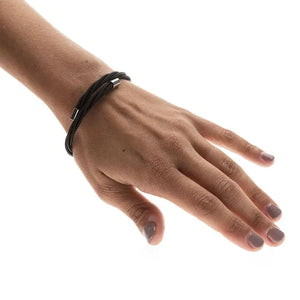 Black Bass String Bracelet