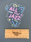 All That Jazz Dance Sticker,  2.4" x 3"