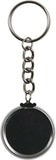 Keychain - "Get Jazzed" with Saxophone and Music Notes