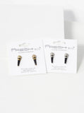 Microphone Stud Earrings