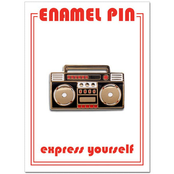 Boombox Lapel Pin