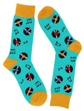 Vinyl Hits Unisex Novelty Socks