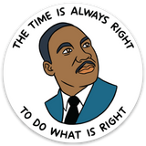 Martin Luther King Jr. Quote Die Cut Sticker