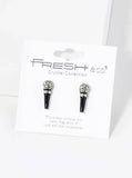 Microphone Stud Earrings