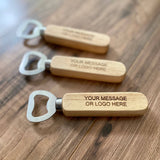 Engraved Wood Bottle Opener
