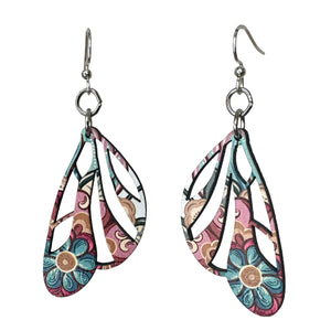 Paisley Wing Earrings