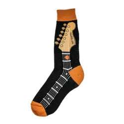 Guitar Neck Mens Socks