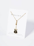 Electric Guitar Pendant Necklace