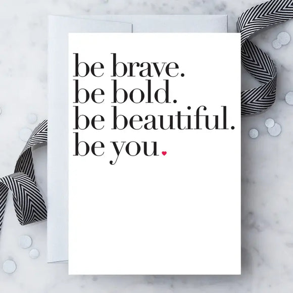 Be You Greeting Card