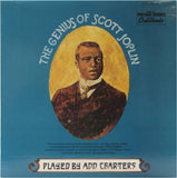 12" Vinyl LP Record - Ann Charters - Genius Of Scott Joplin Jazz