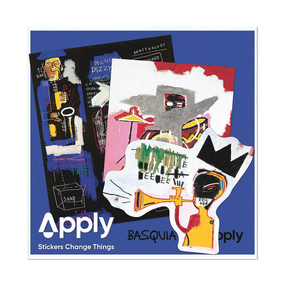 Jazz by Basquiat - Sticker Pack of 3