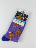 Christmas Gingerbread Guitar Crew Socks