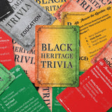 Black Heritage Trivia Game Card