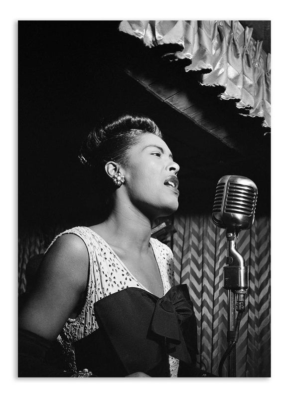 Postcard Billie Holiday