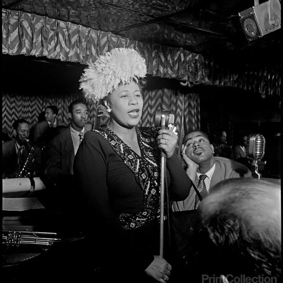 Ella Fitzgerald On Stage