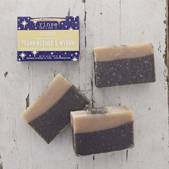 Frankincense & Myrrh hand & body soap
