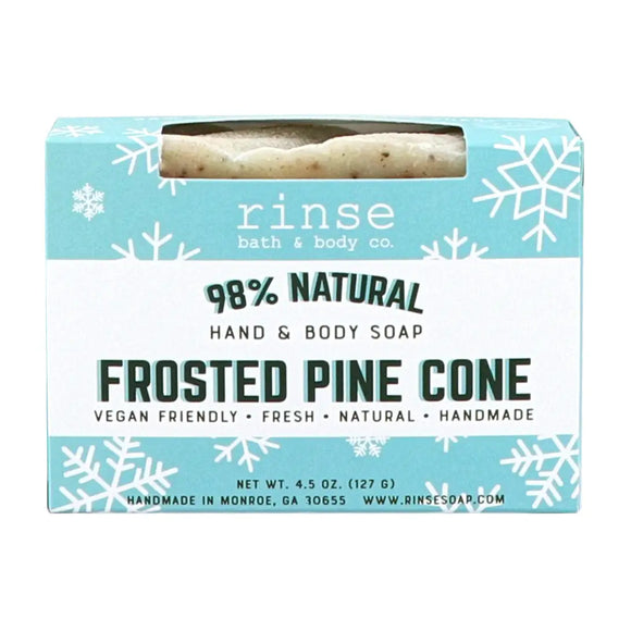 Frosted Pine Cone Hand and Body Soap
