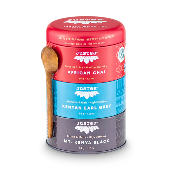 JusTea Black Tea Trio