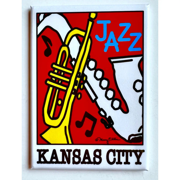 Kansas City jazz Magnet