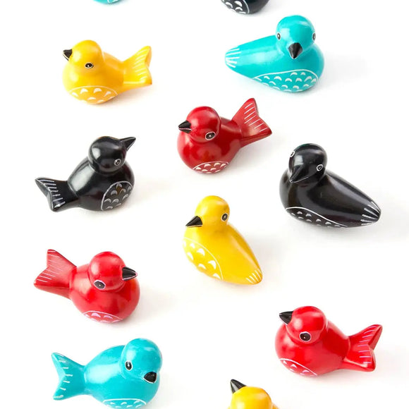 Miniature Soapstone Birds