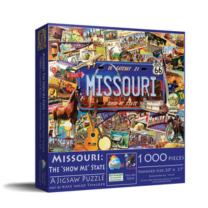 Missouri show me state 1000 piece puzzle