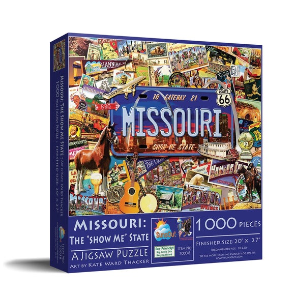 Missouri show me state 1000 piece puzzle