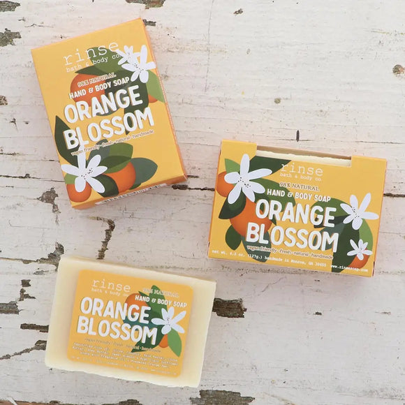 Orange Blossom hand and body soap