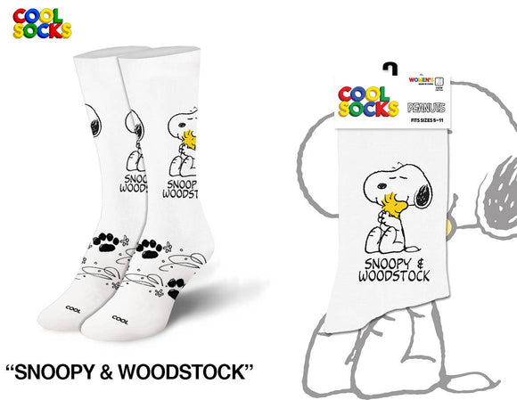 Snoopy & Woodstock - Womens Crew Socks