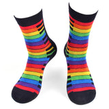 Women's Rainbow Keys Socks