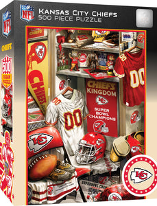 Kansas City Chiefs - Locker Room 500 Piece Puzzle