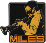 Lapel Pin - Miles Davis - Trumpet -  Jazz Music Musician