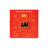 JEAN-MICHEL BASQUIAT - Crown Pin - Black and Gold