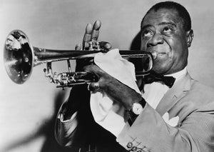 Postcard Louis Armstrong