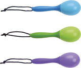 Li'l Cha Cha Maracas with Lanyard, Asst Colors Party Favors