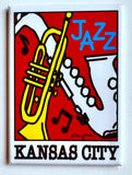 Kansas City Missouri Magnet Jazz | Kansas City Souvenir Gift