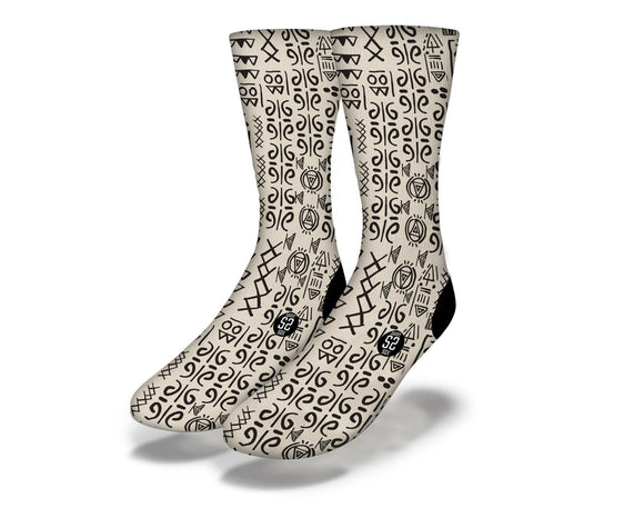 African Pattern 5 Socks