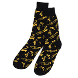 Trumpet and Trombone Socks for Men