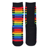 Women's Rainbow Keys Socks