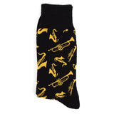 Trumpet and Trombone Socks for Men