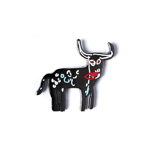 JEAN-MICHEL BASQUIAT - Bull Pin