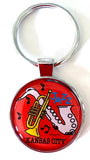 Kansas City Missouri Keychain Jazz | Kansas City Gift