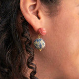 Kantha Betty Drop Earrings