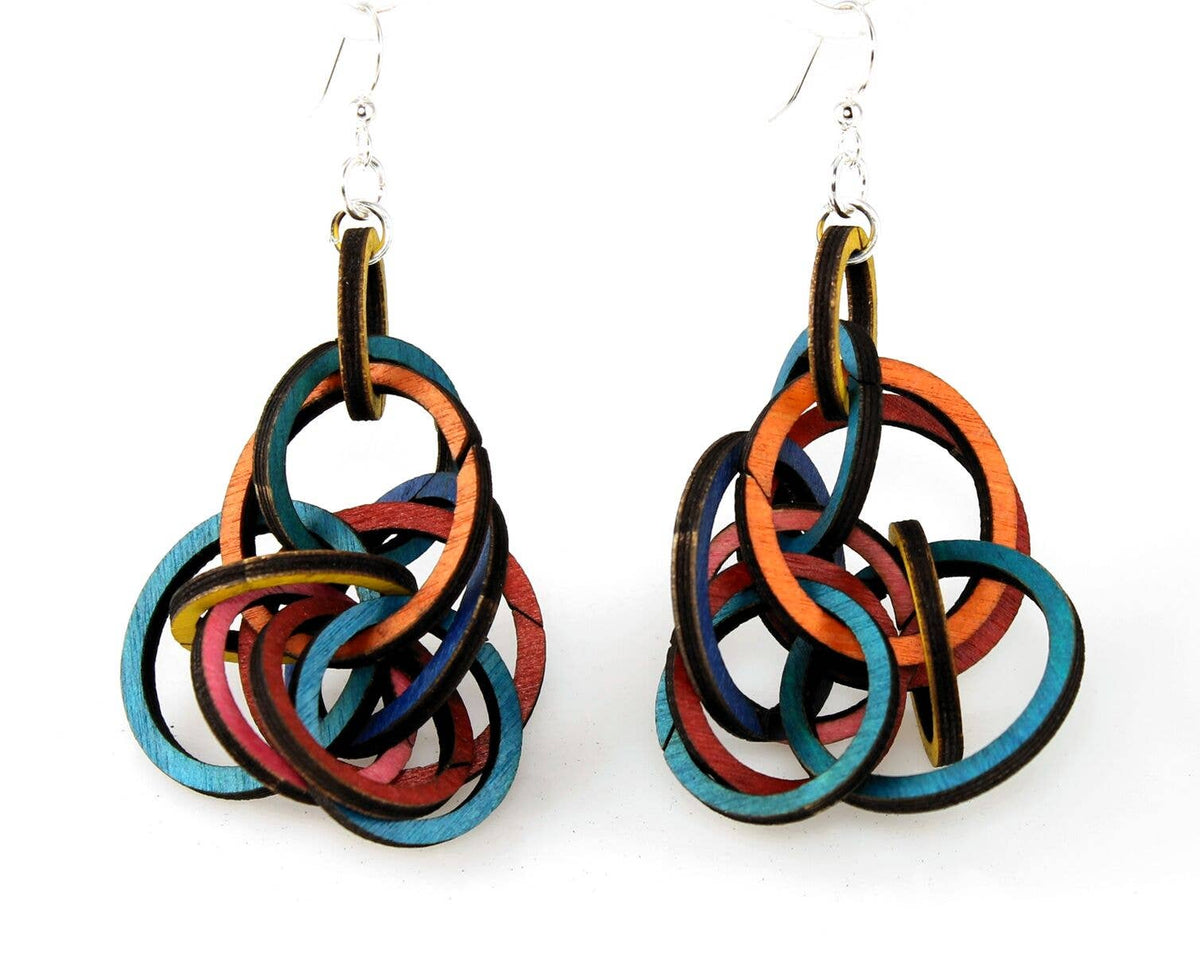 Interlocking Ring Earrings – American Jazz Museum