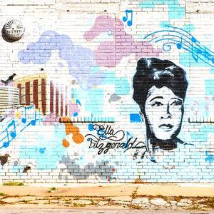 Ella Fitzgerald Mural Coaster