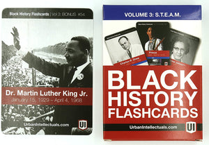 Black History Flashcards Volume 3: S.T.E.A.M (Science, Technology, Engineering, Arts and Mathematics)