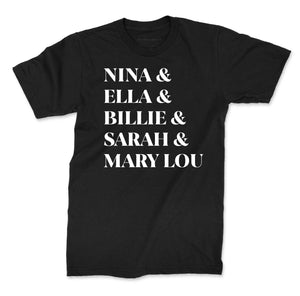 Female Jazz Legends T-Shirt